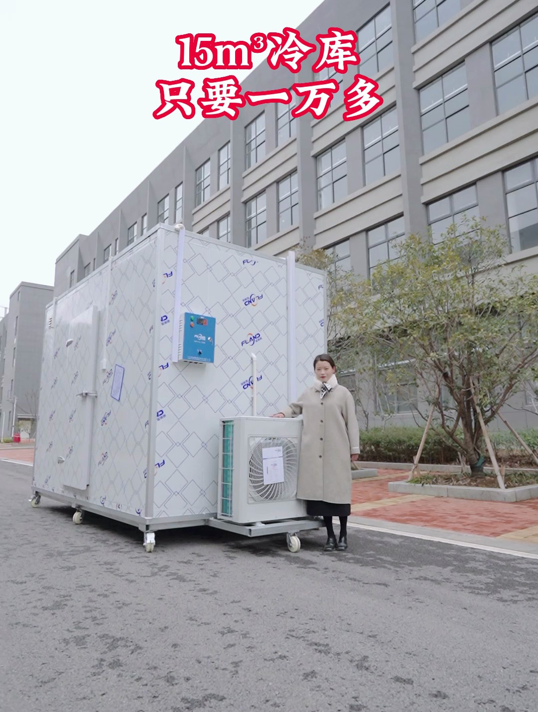 家庭小冷库安装视频(小冷库设备小型冷库设备安装)