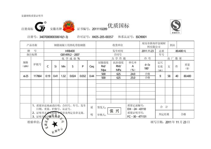 安装质量证明书模板-做认证材质证明是什么？