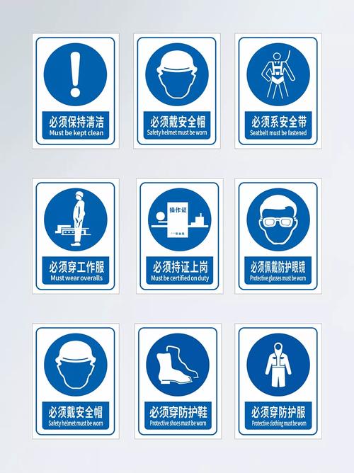 指示标志设计图片-指示标志和指令标志的区别？