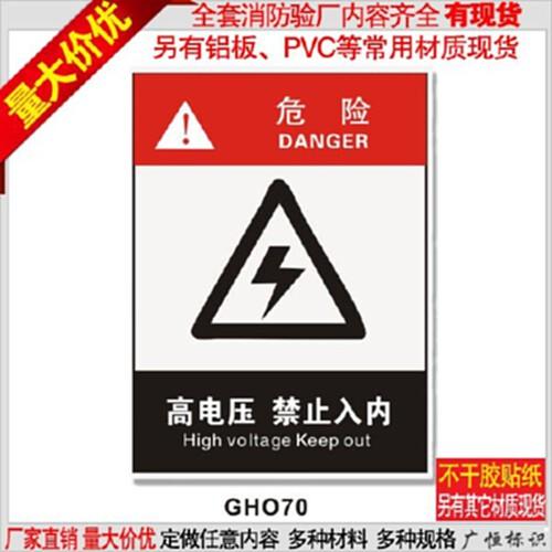 标识牌的种类哪四种-高压电标识牌种类介绍？